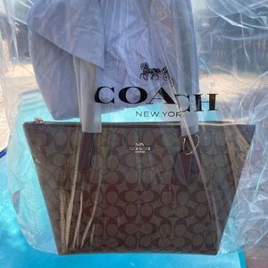 Coach Zip Tote Bag